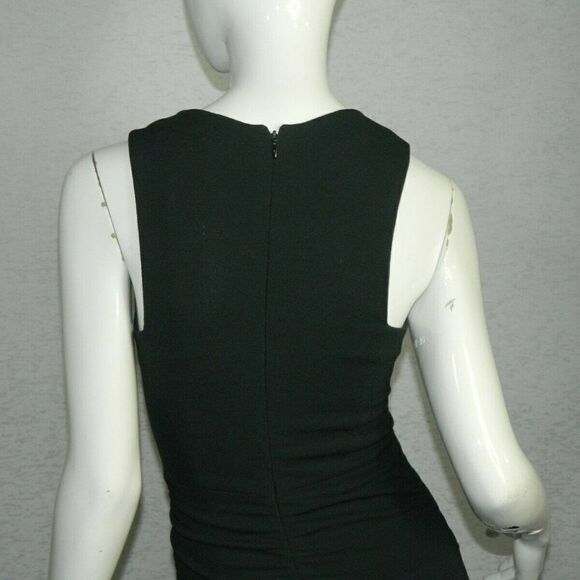 Yigal Azrouel Dress Green with Leather Trim Size 2‎ - Picture 13 of 16